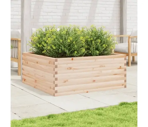 Dārza Puķu Kaste, 110X110X46 Cm, Priedes Masīvkoks Vidaxl