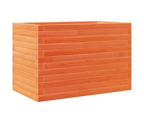 Dārza Puķu Kaste, Vaska Brūnas, 70X40X46 Cm, Priedes Masīvkoks Vidaxl