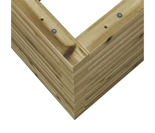 Dārza Puķu Kaste, 90X40X46 Cm, Impregnēts Priedes Koks Vidaxl