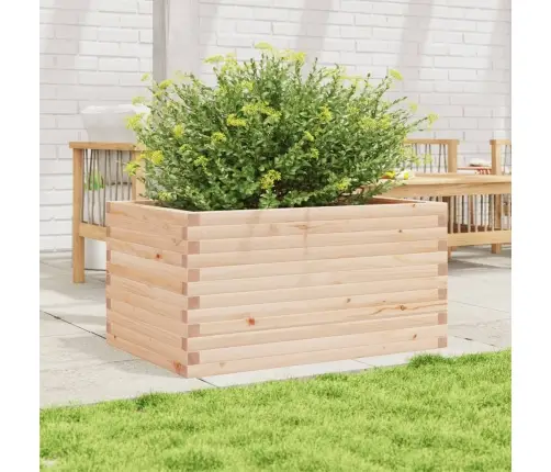 Sodo Lovelis, 90X60X46cm Pušies Medienos Masyvas