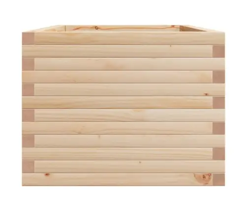 Sodo Lovelis, 90X60X46cm Pušies Medienos Masyvas