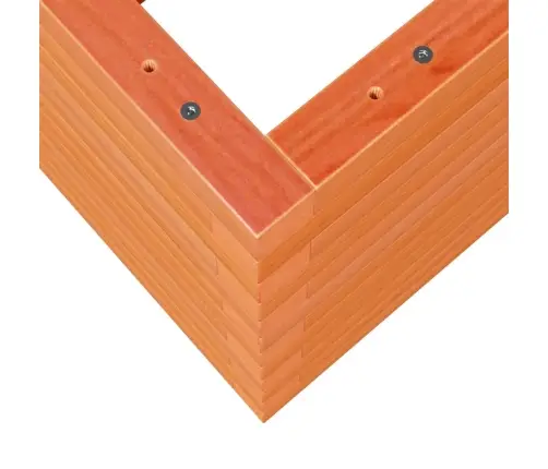 Dārza Puķu Kaste, Vaska Brūnas, 90X60X46 Cm Priedes Masīvkoks Vidaxl