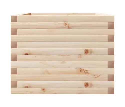 Sodo Lovelis, 110X60X46cm Pušies Medienos Masyvas