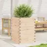 Dārza Puķu Kaste, 50X50X68,5 Cm, Priedes Masīvkoks Vidaxl
