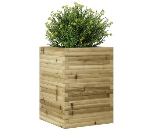 Dārza Puķu Kaste, 50X50X68,5 Cm, Impregnēts Priedes Koks Vidaxl