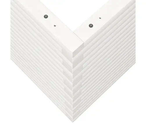 Dārza Puķu Kaste, Balta, 60X60X68,5 Cm, Priedes Masīvkoks Vidaxl