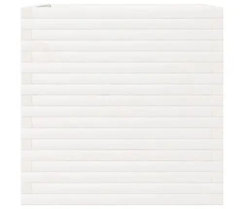 Dārza Puķu Kaste, Balta, 70X70X68,5 Cm, Priedes Masīvkoks Vidaxl