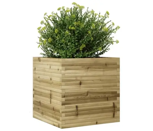 Sodo Lovelis, 70X70X68,5cm Impregnuota Pušies Mediena