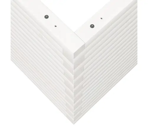 Dārza Puķu Kaste, Balta, 80X80X68,5 Cm, Priedes Masīvkoks Vidaxl