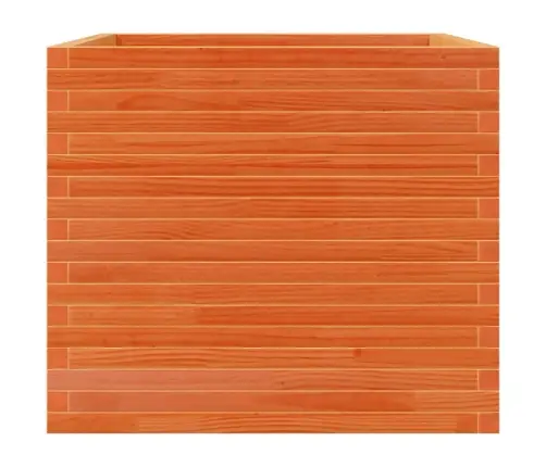 Sodo Lovelis, Vaško Rudas, 80X80X68,5cm Pušies Masyvas