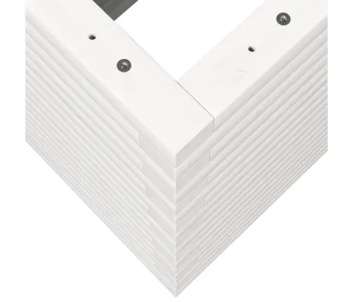 Aia Taimekast, Valge, 70X40X68,5 cm Männipuit