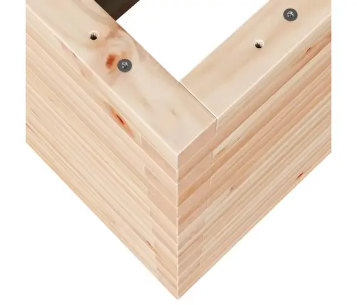 Dārza Puķu Kaste, 90X40X68,5 Cm, Priedes Masīvkoks Vidaxl