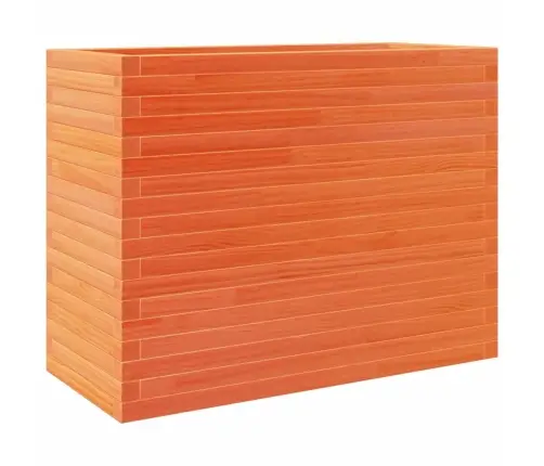 Dārza Puķu Kaste, Vaska Brūnas, 90X40X68,5Cm, Priedes Masīvkoks Vidaxl