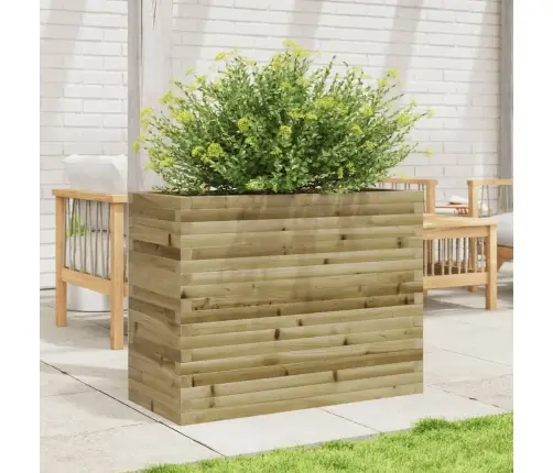 Dārza Puķu Kaste, 90X40X68,5 Cm, Impregnēts Priedes Koks Vidaxl