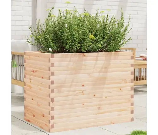 Dārza Puķu Kaste, 90X60X68,5 Cm, Priedes Masīvkoks Vidaxl