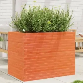 DÄrza PuÄ·u Kaste, Vaska BrÅ«nas, 90X60X68,5Cm, Priedes MasÄ«vkoks Vidaxl DÄrza PuÄ·u Kaste, Vaska BrÅ«nas, 90X60X68,5Cm, Priedes MasÄ«vkoks Vidaxl