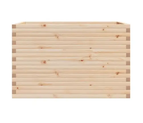 Dārza Puķu Kaste, 110X60X68,5 Cm, Priedes Masīvkoks Vidaxl