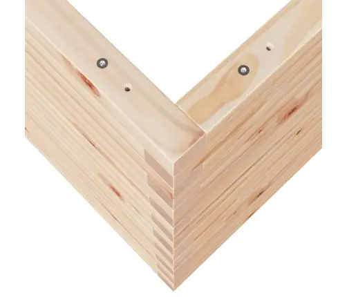 Dārza Puķu Kaste, 110X60X68,5 Cm, Priedes Masīvkoks Vidaxl