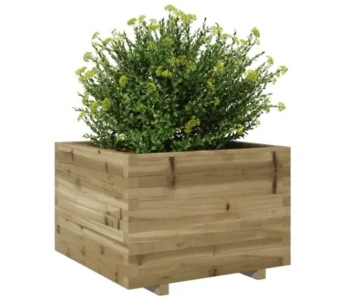 Dārza Puķu Kaste, 70X70X49,5 Cm, Impregnēts Priedes Koks Vidaxl