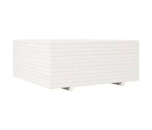 Aia Taimekast, Valge, 110X110X49,5 cm Männipuit