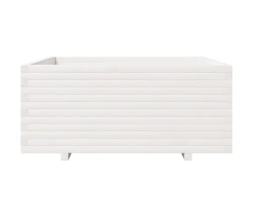 Aia Taimekast, Valge, 110X110X49,5 cm Männipuit