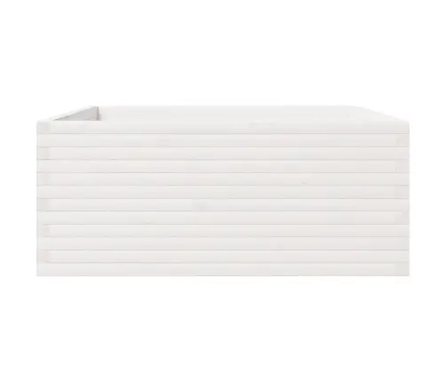 Aia Taimekast, Valge, 110X110X49,5 cm Männipuit