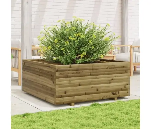 Aia Taimekast, 110X110X49,5 cm Immutatud Männipuit