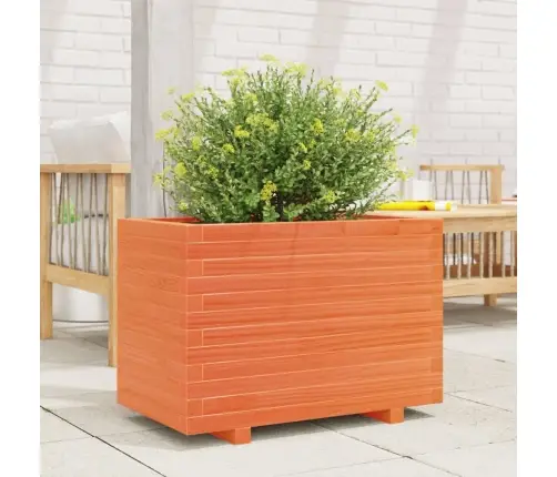 Sodo Lovelis, Vaško Rudas, 70X40X49,5cm Pušies Masyvas