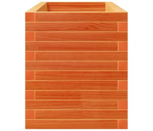 Dārza Puķu Kaste, Vaska Brūnas, 90X40X49,5Cm, Priedes Masīvkoks Vidaxl