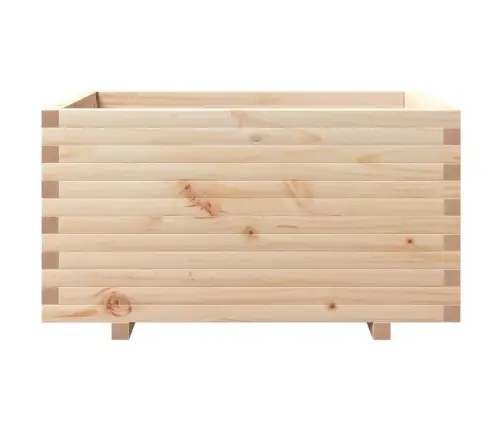 Sodo Lovelis, 90X60X49,5cm Pušies Medienos Masyvas