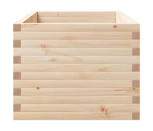 Sodo Lovelis, 90X60X49,5cm Pušies Medienos Masyvas