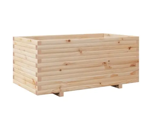 Sodo Lovelis, 110X60X49,5cm Pušies Medienos Masyvas