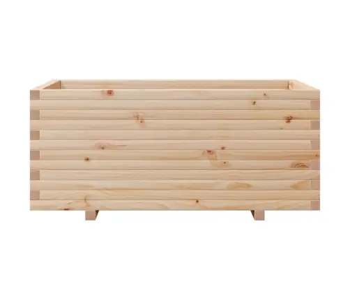 Sodo Lovelis, 110X60X49,5cm Pušies Medienos Masyvas