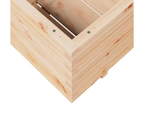 Sodo Lovelis, 110X60X49,5cm Pušies Medienos Masyvas