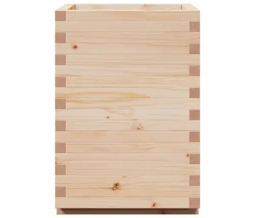 Dārza Puķu Kaste, 50X50X72,5 Cm, Priedes Masīvkoks Vidaxl