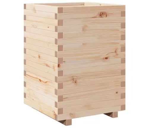 Dārza Puķu Kaste, 50X50X72,5 Cm, Priedes Masīvkoks Vidaxl
