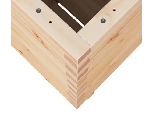 Dārza Puķu Kaste, 50X50X72,5 Cm, Priedes Masīvkoks Vidaxl