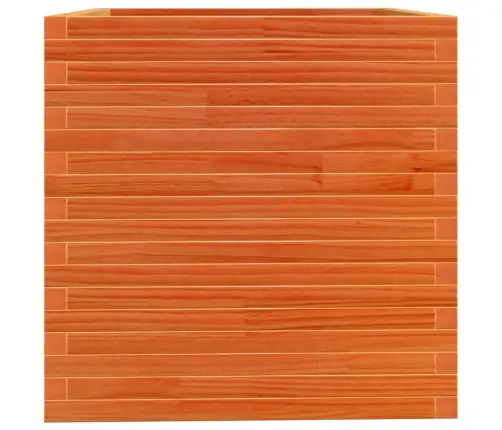 Dārza Puķu Kaste, Vaska Brūnas, 70X70X72,5Cm, Priedes Masīvkoks Vidaxl