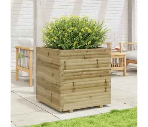 Sodo Lovelis, 70X70X72,5cm Impregnuota Pušies Mediena