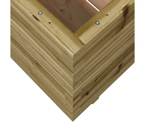 Sodo Lovelis, 70X70X72,5cm Impregnuota Pušies Mediena