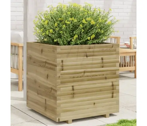 Sodo Lovelis, 70X70X72,5cm Impregnuota Pušies Mediena