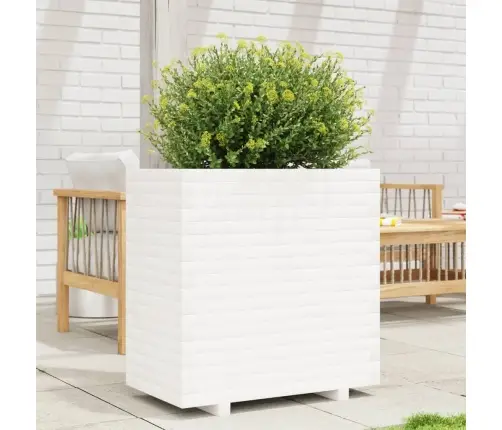 Aia Taimekast, Valge, 70X40X72,5 cm Männipuit