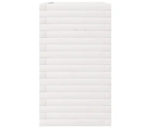 Dārza Puķu Kaste, Balta, 90X40X72,5 Cm, Priedes Masīvkoks Vidaxl