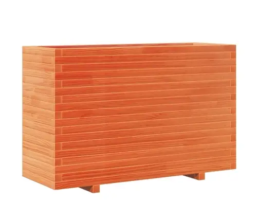 Dārza Puķu Kaste, Vaska Brūnas, 110X40X72,5Cm Priedes Masīvkoks Vidaxl