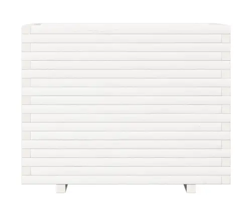 Dārza Puķu Kaste, Balta, 90X60X72,5 Cm, Priedes Masīvkoks Vidaxl