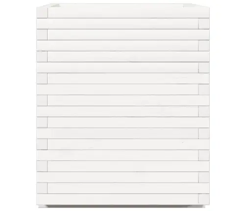 Dārza Puķu Kaste, Balta, 90X60X72,5 Cm, Priedes Masīvkoks Vidaxl