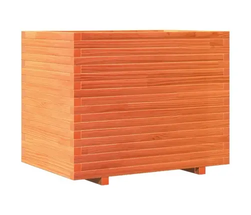 Dārza Puķu Kaste, Vaska Brūnas, 90X60X72,5Cm, Priedes Masīvkoks Vidaxl