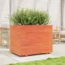 Dārza Puķu Kaste, Vaska Brūnas, 90X60X72,5Cm, Priedes Masīvkoks Vidaxl