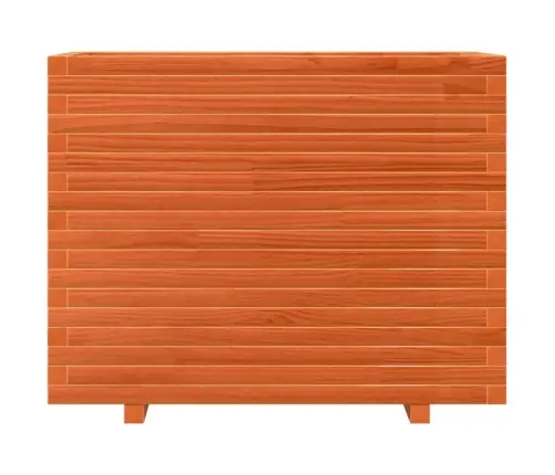 Dārza Puķu Kaste, Vaska Brūnas, 90X60X72,5Cm, Priedes Masīvkoks Vidaxl