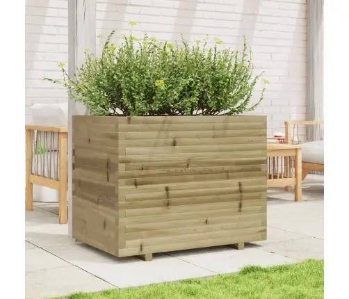 Aia Taimekast, 90X60X72,5 cm Immutatud Männipuit